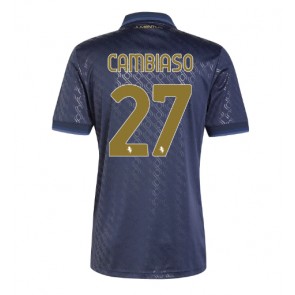 Juventus Andrea Cambiaso #27 Alternativní Dres 2024-25 Krátký Rukáv